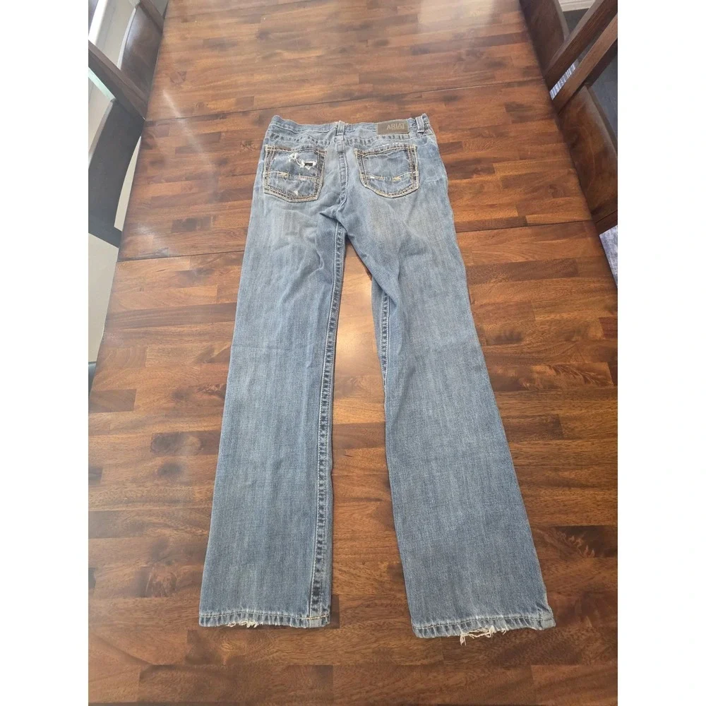 Ariat Men's Relaxed Boot Cut Jeans 32×34 Cotton Denim